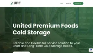Screenshot of UPF Cold Storage
